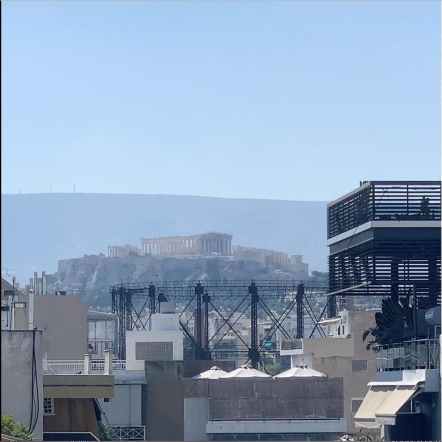 Fab New Flat In Central Athens W/ Acropolis Views Eksteriør billede